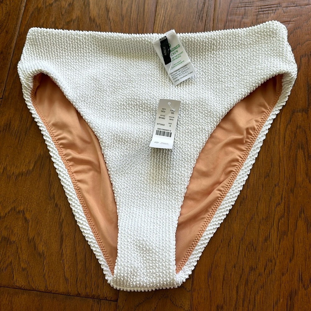 Jcrew High Waisted Swim Bottoms